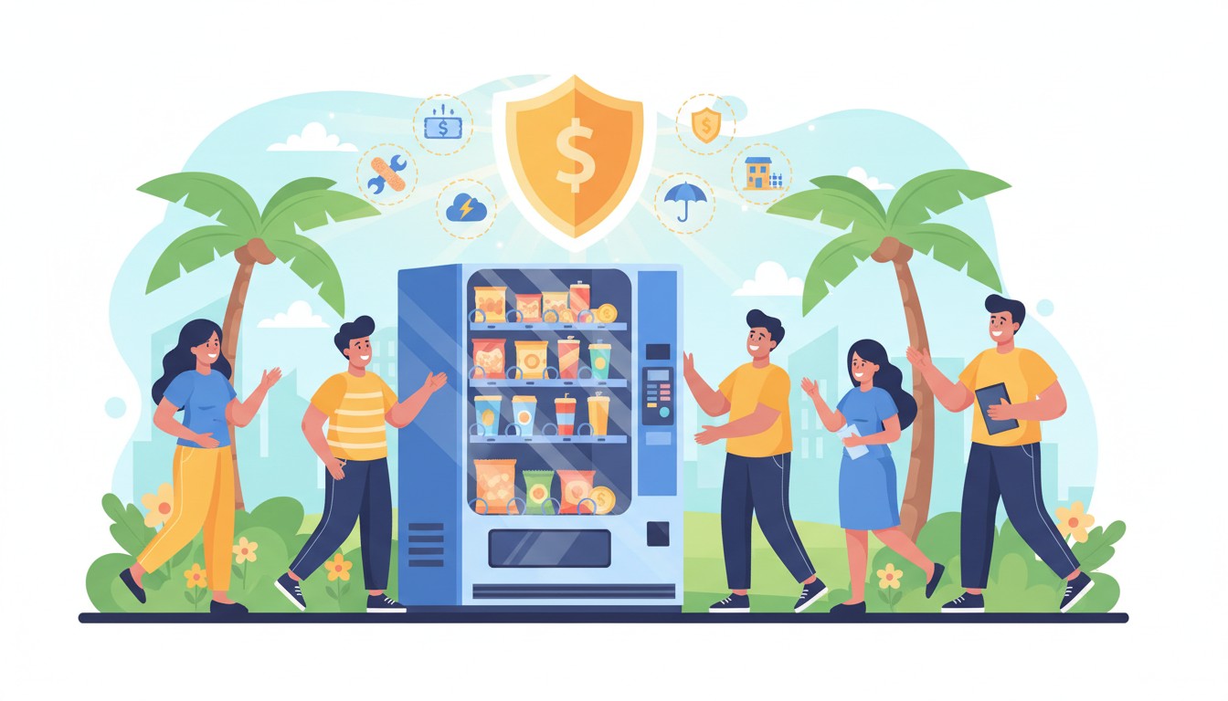 Vending Machine Business Insurance: Coverage for Passive Income Operators